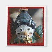 Snowman Magnet (Vorne)