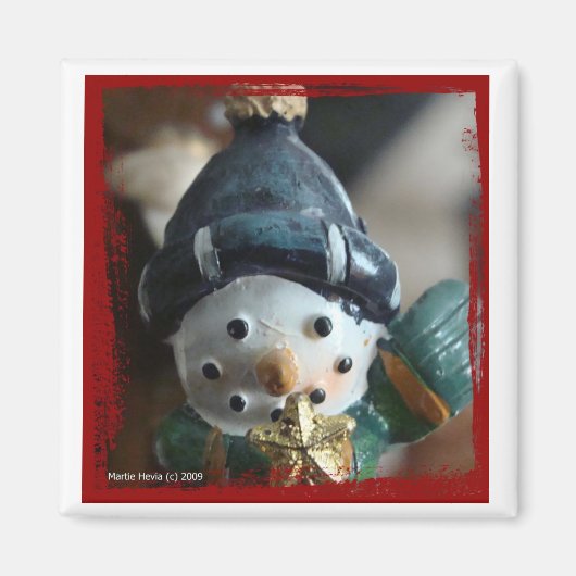 Snowman Magnet (Vorne)