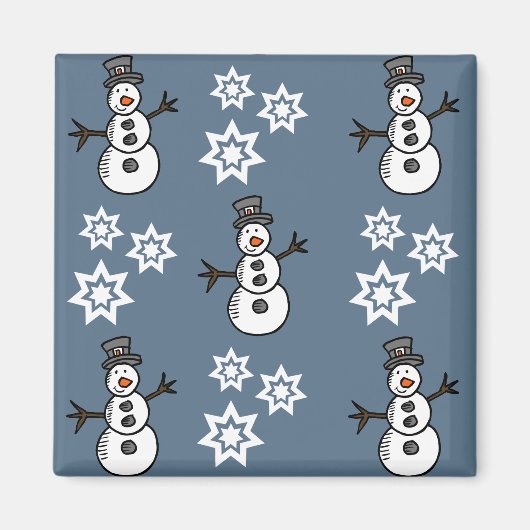 Snowman Magnet (Vorne)