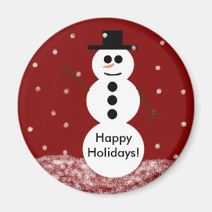 Snowman Magnet