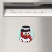 Snowman-Magnet Magnet (In Situ (Geschirrspüler))