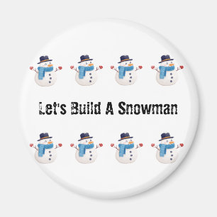 Snowman Magnets Magnet