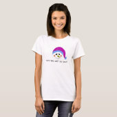 Snowman Melt Mein Herz T-Shirt (Vorne ganz)