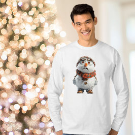 Snowman Men-T-Shirt T-Shirt