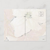 Snowman MerChristmas Feiertagspostkarte (Rückseite)