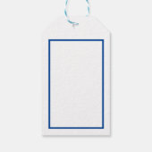 Snowman MerChristmas Geschenkanhänger (Rückseite)