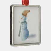 Snowman Metal Gerahmt Ornament Aus Metall (Rechts)