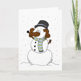 Snowman Midge "Frohe Weihnachten & Neues Jahr" Kar