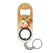 Snowman Mini Flaschenöffner (Rückseite)