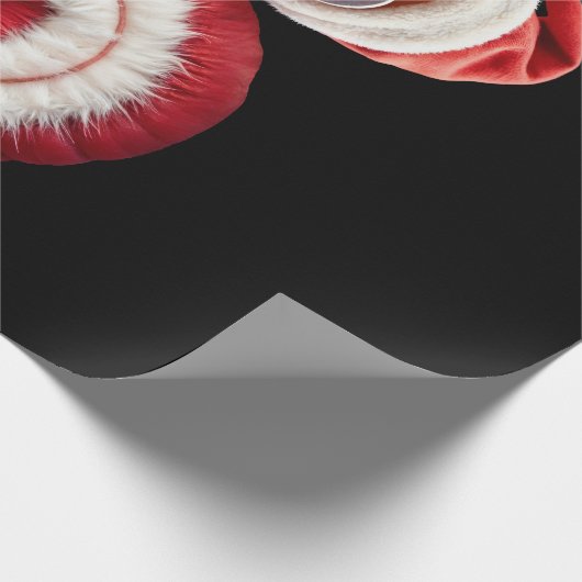 Snowman-Minion in der Form S Geschenkpapier (Ecke)