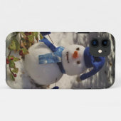 Snowman mit Blue Hat und Scarf Case-Mate iPhone Hülle (Rückseite (Horizontal))