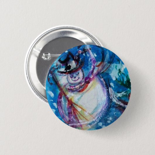 SNOWMAN MIT EIGENTUM BUTTON (Vorne & Hinten)