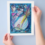 SNOWMAN MIT EIGENTUM FLYER (Hand)