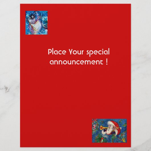 SNOWMAN MIT EIGENTUM FLYER (Hinten)