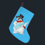 Snowman mit Gitarre Funny Weihnachtsweihnachtsmann Kleiner Weihnachtsstrumpf<br><div class="desc">Funny Christmas Strumpfs Snowman mit Gitarre - Anpassbar - oder Wählen / Fügen Sie Ihre Lieblings-Hintergrundfarben / Text! MIGNED-Maldesign</div>