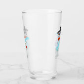 Snowman mit Gitarrenglas Glas (Links)