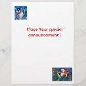 SNOWMAN MIT SPIELZEUGEN, weiß, blau Flyer (Hinten)