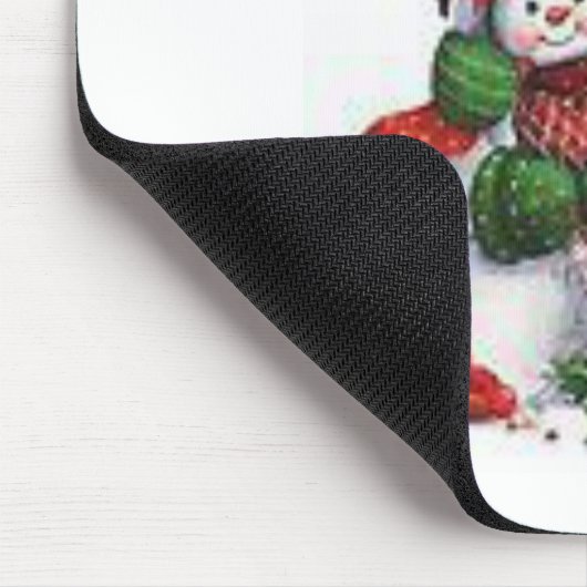 Snowman Mouse Pad Mousepad (Ecke)