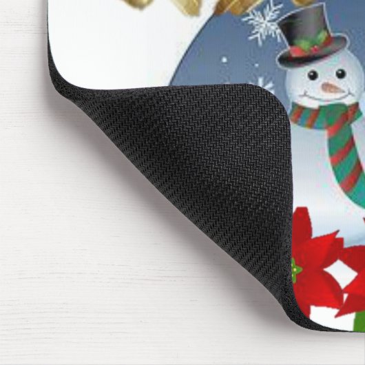 Snowman Mouse Pad Mousepad (Ecke)