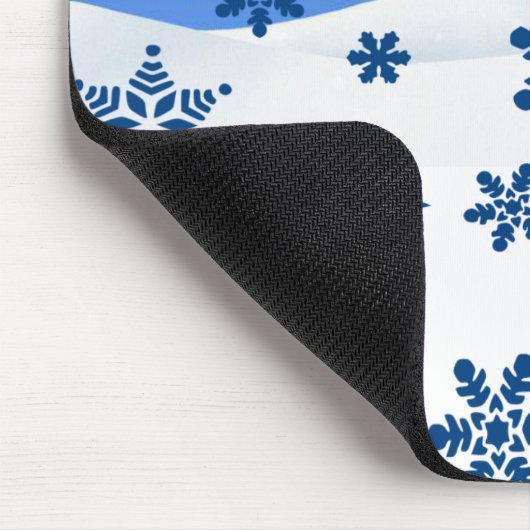 Snowman Mouse Pad Mousepad (Ecke)