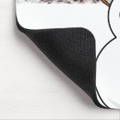 Snowman Mouse Pad Mousepad (Ecke)