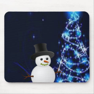 Snowman Mouse Pad Mousepad