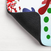 Snowman Mouse Pad Mousepad (Ecke)