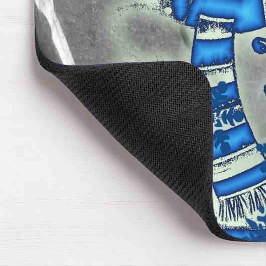 Snowman Mouse Pad Mousepad (Ecke)