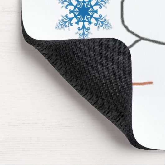 Snowman Mouse Pad Mousepad (Ecke)