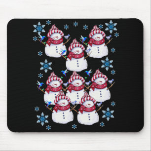 Snowman Mouse Pad Mousepad