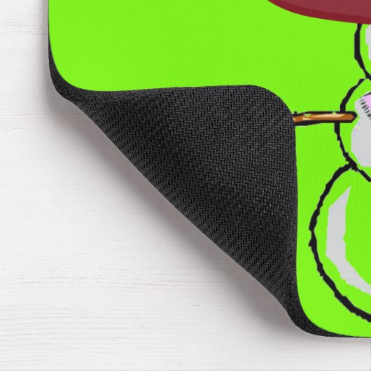 Snowman Mouse Pad Mousepad (Ecke)