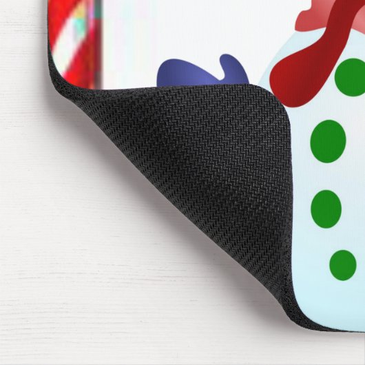 Snowman Mouse Pad Mousepad (Ecke)