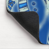 Snowman Mouse Pad Mousepad (Ecke)