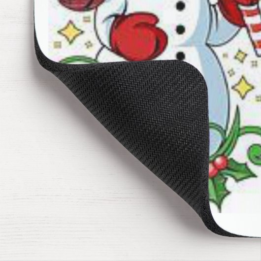 Snowman Mouse Pad Mousepad (Ecke)