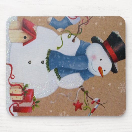 Snowman Mousepad (Vorne)