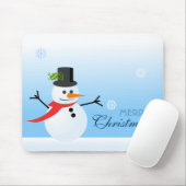 Snowman Mousepad (Mit Mouse)