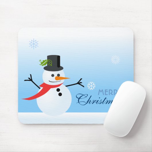 Snowman Mousepad (Mit Mouse)