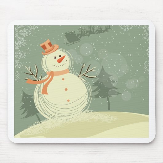 Snowman Mousepad (Vorne)