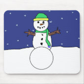 Snowman Mousepad (Vorne)