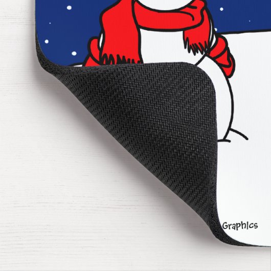 Snowman Mousepad (Ecke)