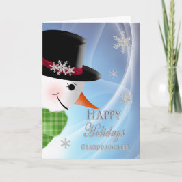 Snowman Nah-up - Weihnachten - Großtochter