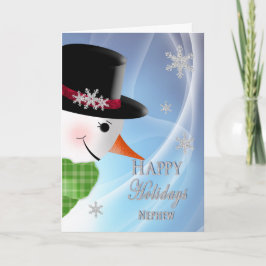 Snowman Nah-up - Weihnachten - NEPHEW
