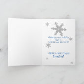 Snowman Nah-up - Weihnachten - NIECE (Innenseite)