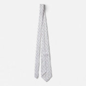 Snowman Neck Tie Krawatte (Rückseite)