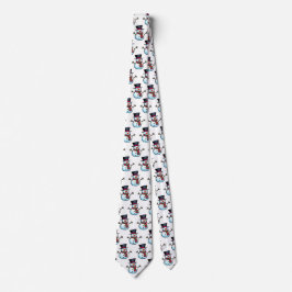 Snowman Neck Tie Krawatte