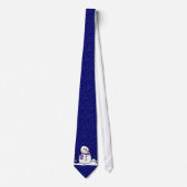 Snowman Necktie Krawatte (Vorderseite)