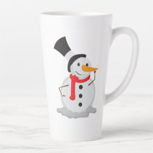 Snowman Nose Touch Weihnachten Tasse! Milchtasse