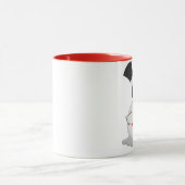 Snowman Nose Touch Weihnachten Tasse! Tasse (Zentrum)