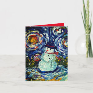 Snowman Note Holiday Cards