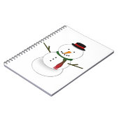 Snowman Notebook Notizblock (Linke Seite)